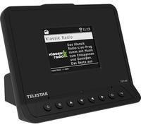 TELESTAR TOP 400 - Adattatore HiFi (adattatore per radio Internet, DAB+, servizi di streaming, Bluetooth 5.3, registrazione USB) - Nero