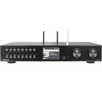 TELESTAR TOP 500 - Sintonizzatore HiFi (43 cm di larghezza, radio Internet/DAB+, funzione di trasmissione/ricezione Bluetooth, registrazione USB, servizi di streaming) - Nero