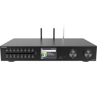 TELESTAR TOP 550 - Sistema HiFi con amplificatore e lettore CD (43 cm di larghezza, 2 × 30 W, radio Internet/DAB+, funzione di trasmissione/ricezione Bluetooth, registrazione USB, servizi di streaming
