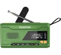 TELESTAR TOP NR 5 - Radio di emergenza con batteria da 4000 mAh - Verde