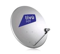 TELESYSTEM ANTENNA KIT PARABOLA TIVUSAT 80 CM CON LNB SHARP 1