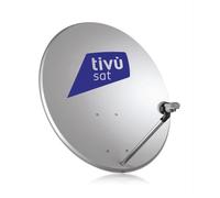 Telesystem TEF 80 antenna TV Esterno Mono 36,8 dB - Antenne TV (Esterno, Bianco, Mono, Acciaio, 38,5 dBi, 36,8 dB)