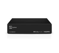 TELESYSTEM TS6105 DECODER DIGITALE TERRESTRE DVB-T2 USCITA HDMI+SCART UPSCALING A 1080P COLORE NERO - PROMO