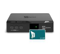 Telesystem TS9018HEVC Cavo, Ethernet (RJ-45) Full HD Nero