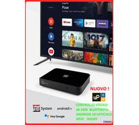 Telesystem UP T2 4K tv box Android 10 Netflix Dazn hey google ricevitore hdr uhd