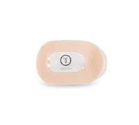 TELETIES - Piccola clip rotonda piatta - Presa forte, denti pieghevoli, design curvo confortevole - Per sdraiarsi, yoga, guida e altro - Ideale per capelli sottili-medi - Per tutte le strutture di