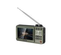 Televisore e radio digitale portatile da 25-26 pollici con Bluetooth per una facile connettività.