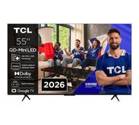 Televisore TCL 55P89L 55” QD Mini-LED QLED 4K Google TV 144Hz FreeSync Premium Dolby Vision DTS:X Nero - Nouvo