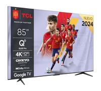 TCL C65 Serie C6 Smart TV QLED 4K 85" 85C655, audio Onkyo con subwoofer, Dolby Vision - Atmos, Google TV