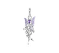 Teleye Ciondolo a forma di elfo della notte mistica, squisita perla decorativa compatibile con braccialetti classici