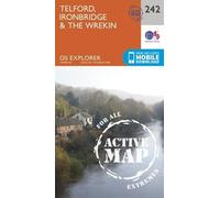 Telford, Ironbridge and the Wrekin (Map) OS Explorer Active Map