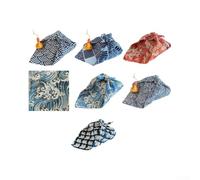 Teli Avvolgenti Cotone Leggero 7 Teli Avvolgenti Cotone Leggero | Design elegante giapponese, per versatile come sciarpa, per foulard o telo decorativo, adatto a per vari outfit e stili
