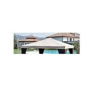 Giardini del Re Copertura Gazebo 3x4 mt Impermeabile Top in Poliestere colore Verde