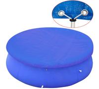 Teli di Copertura 2 pz per Piscina Fuoriterra Rotonda 450-457cm