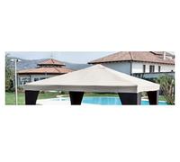 Giardini del Re Copertura Gazebo 3x3 mt Top in Poliestere 160 g/mq colore Bianco