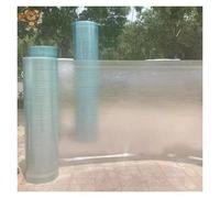 Teli in plastica Poly, protezione UV da 0,8 mm, copertura antipioggia trasparente, for giardino, patio, personalizzabili(1x30m/3.28x98.4ft)