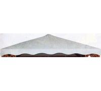 Giardini del Re Copertura Gazebo 3x4 mt Top in Poliestere colore Ecr