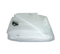 Utilia telo retinato multiuso in pvc col. bianco mt. 6x6 - Utilia