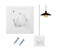 Telituny 30 Minuti Timer Interruttore, Interruttore Conto Alla Rovescia, AC220V 10A Digitale 30 Minuti Timer da Incasso A Parete Timer Meccanico Per Spegnimento Ventola Bagno Luce Ventola di Scarico