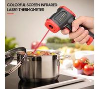 Telituny -50℃～950℃ /-58℉～1742℉ Termometro a infrarossi con schermo colorato Termometro IR Tester di temperatura digitale portatile senza Pirometro Pistola di temperatura per (WT327A)