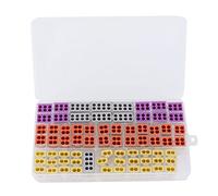 Telituny 71pcs Connect Terminals PCT 102 104 106 108 Connettori a filo con scatola di archiviazione