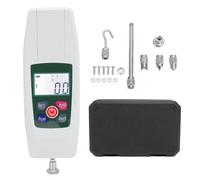 Telituny Calibro di Digitale, Push Pull Tester 100n/10 Kg di capacità con Picco di Presa, Conversione di 4 unità, Allarme Limite per Controllo Industriale, di Laboratorio e di qualità -