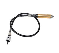 Telituny Flex Albero Extension Chuck, 0,3-6,5 Mm Albero Flessibile per Strumenti Rotanti, Attacco di Trapano Flessibile 10000 Giri/Min con Manico Ergonomico, per Incisione, Lucidatura,