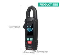 TelitUny FY375 Misuratore di morsetto con display LCD Misuratore di morsetto digitale multifunzionale 5999 Conti NCV Test NCV METER UNIVERSAL TESTER Currente AC/Currezione