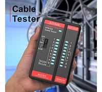 Telituny HABOTEST HT812A Tester per Cavi di Rete Localizzatore di Cavi Misuratore di Linea Telefonica Localizzatore di Linea Telefonica e di Rete Tester Multifunzione RJ11 RJ45