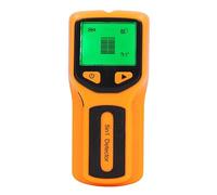 Telituny Handheld Wall Scanner 5 in 1 Stud Finder HD Display LCD Rilevatore parete per rilevamento di fili metallici in legno (Arancia)