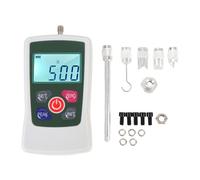 Telituny Misuratore di di Tiro a Spinta Digitale, 50N/5 Kg/11 Libbre del Misuratore di Portatile con LCD Retroilluminato, Funzione di Attesa di Picco, Conversione dell'unità, Allarme