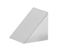 Telituny triangolare prisma k9 ottico vetro triangolare prisma per dono dello strumento di insegnamento (20 * 20 * 20)