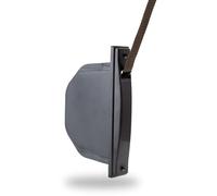 TELKES - Avvolgitore per Tapparelle a Incasso Marrone con Cinghia 18 mm x 5m Integrata Facile Installazione Design Compatto per Finestre Meccanismo Universale in PVC Resistente (Marrone, Cinghia 20mm)