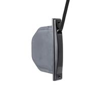 TELKES - Avvolgitore per Tapparelle a Incasso Nero con Cinghia 18 mm x 5m Integrata Facile Installazione Design Compatto per Finestre Meccanismo Universale in PVC Resistente (Nero, Cinghia 18mm)