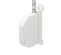 TELKES - Avvolgitore per Tapparelle Esterno Cinghia Bianco 20 MM x 5m Integrata Ribaltabile 180º in PVC per Finestre Nastro Lungo Facile Installazione Design Compatto Universale (Bianco, Cinghia 20mm)