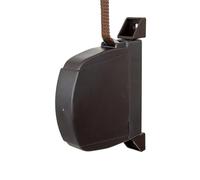 TELKES Avvolgitore per Tapparelle Esterno Cinghia Marrone 14MM x 5m Integrata Ribaltabile 180º in PVC per Finestre Nastro Lungo Facile Installazione Design Compatto Universale (Marrone, Cinghia 14 mm)