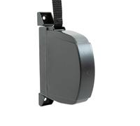 TELKES - Avvolgitore per Tapparelle Esterno Cinghia Nero 14 MM x 5 m Integrata Ribaltabile 180º in PVC per Finestre Nastro Lungo - Facile Installazione Design Compatto Universale (Nero, Cinghia 14 mm)