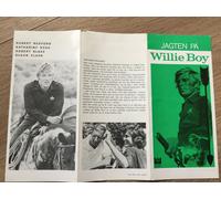Tell Them Willie Boy Is Here Robert Redford, K. Ross 1969 programma cinematog...