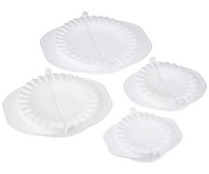 Tellier Paderno-Stampo Multiuso per Ravioli, Panzerotti e Altro, Confezione da 4 x stampi, Bianco