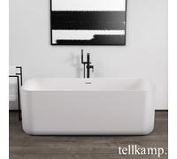 Tellkamp Piacere vasca da bagno rettangolare freestanding, 0100-239-00-A/WMWM, Piacere bianco opaco [Vasche da Bagno > Vasche da Bagno Freestanding]