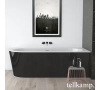 Tellkamp Pio vasca idromassaggio ad angolo con rivestimento, W100-277-0B-L-A/WGSW, Pio bianco lucido [Vasche Idromassaggio > Vasche Idromassaggio ad Angolo]