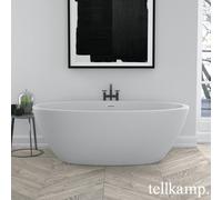 Tellkamp Space vasca idromassaggio ovale freestanding, W100-258-00-A/CRWM, Space; Space XS bianco opaco [Vasche Idromassaggio > Vasche Idromassaggio Freestanding]