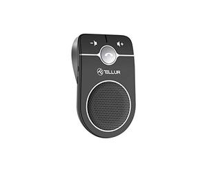 TELLUR CK-B1 Vivavoce Bluetooth per Auto, Sensore di Movimento per Accensione/Spegnimento Automatico, Microfono con Cancellazione dell'Eco e Cancellazione del Rumore, Siri e Google, Multipunto