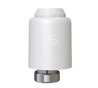 TELLUR SMART Valvola Termostatica WiFi con Alexa, Gestione Smart del Riscaldamento via App, Comando a Distanza, Compatibile Alexa, Google & Siri