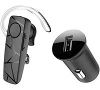 TELLUR VOX 60 Auricolare Bluetooth Singolo USB-C, Auricolari Bluetooth Vivavoce, Multipunto- Due Dispositivi Connessi, Gancio a 360° per Destro o Sinistro, Iphone e Android, Caricatore Auto Incluso