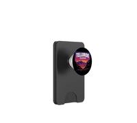 Telluride Colorado Retro Montagna Tramonto PopSockets PopWallet per MagSafe
