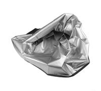 Telo Acustico per Casse Audio Esterne Tessuto Oxford Pioggia Neve Gelo Custodia Protettiva Hi-Fi Patio Nero 38x33x56cm(51 * 48.5 * 76.5cm)
