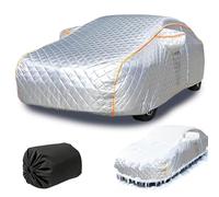 Telo Antigrandine per Auto per Citroen C4 I Hatch 2004-2010,Telo Copriauto Antigrandine Impermeabile Felpato Invernale Imbottita Protezione Completa Copertura Auto Esterno fd4tf