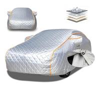 Telo Antigrandine Per Auto per Cupra Ateca(2016-2025),Telo Auto Antigrandine Esterno Impermeabile Imbottito Anti UV Anti Vento Antipolvere rewg67c