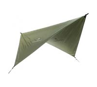 Telo antipioggia 240x240 cm verde oliva trekking